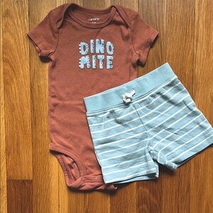 Carter's Dino Mite Summer Outfit